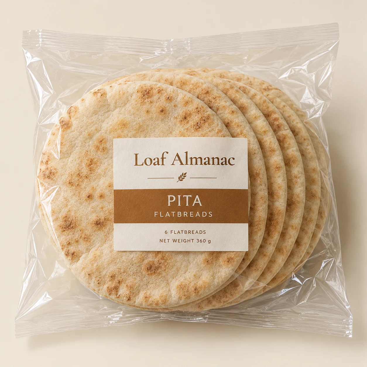 Plain pita bread