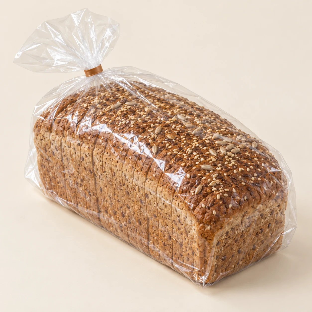 Seeded sandwich loaf